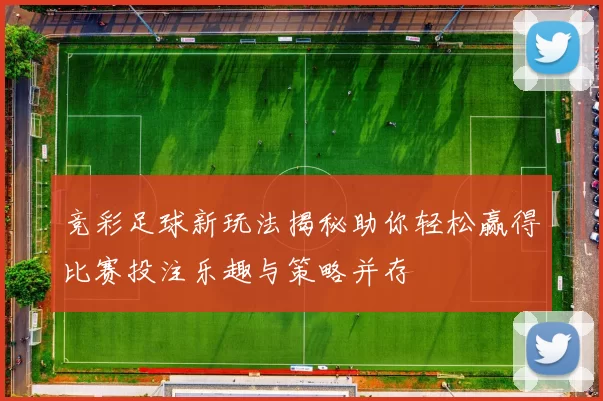 竞彩足球新玩法揭秘助你轻松赢得比赛投注乐趣与策略并存